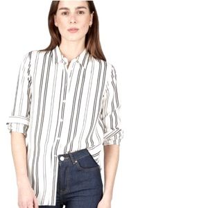 Everlane 100% silk relaxed shirt